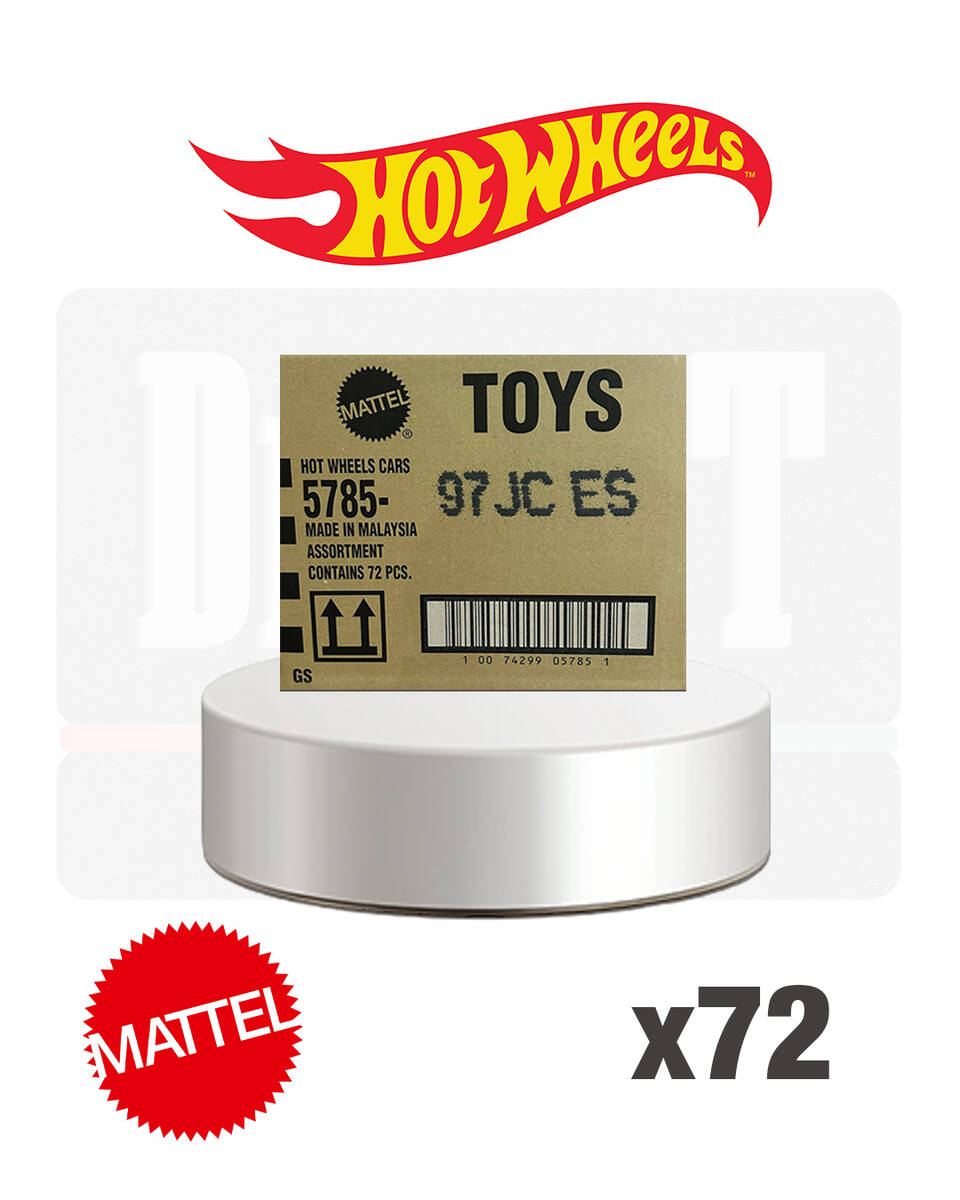 Hot Wheels Regular 2025 72'li Koli C Case