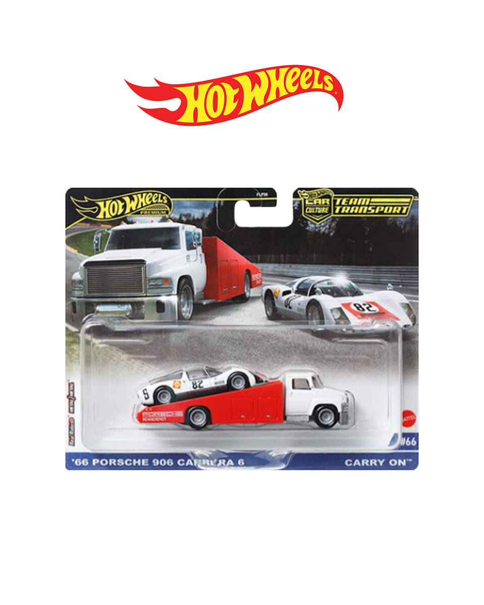 Hot Wheels Team Transport 2024 - Mix 2 -66 Porsche 906 Carrera 6