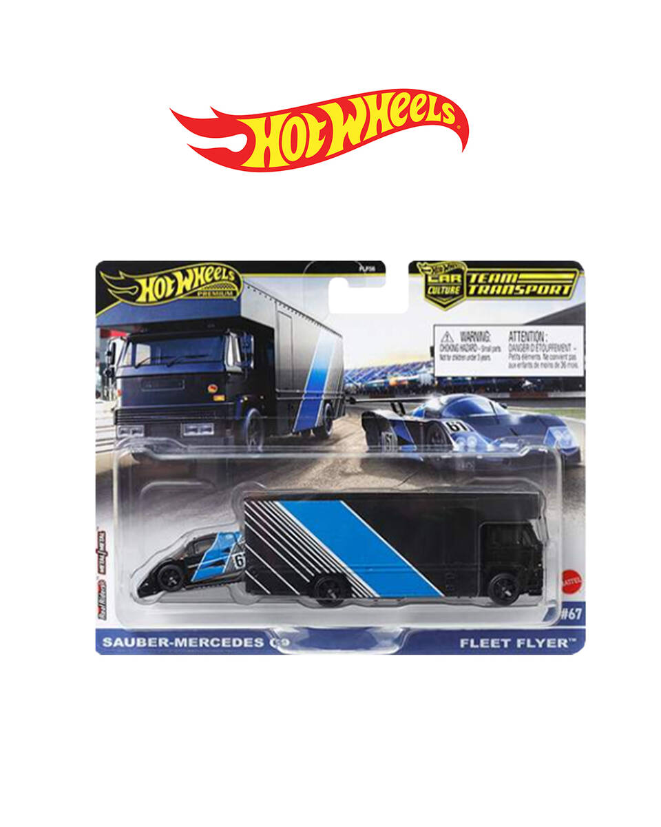 Hot Wheels Team Transport 2024 - Mix 2- Sauber-Mercedes C9