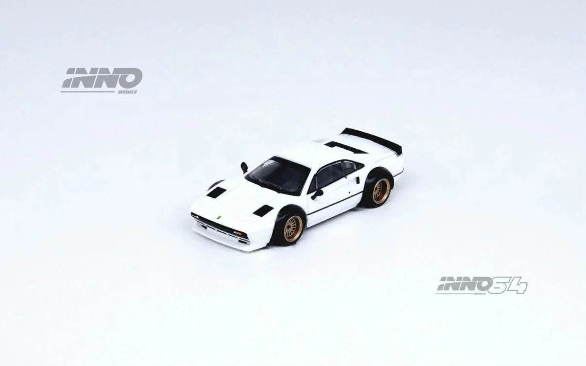 Inno 1/64 LBWK 308 GTB White IN64-LBWK308-WHI - Thumbnail