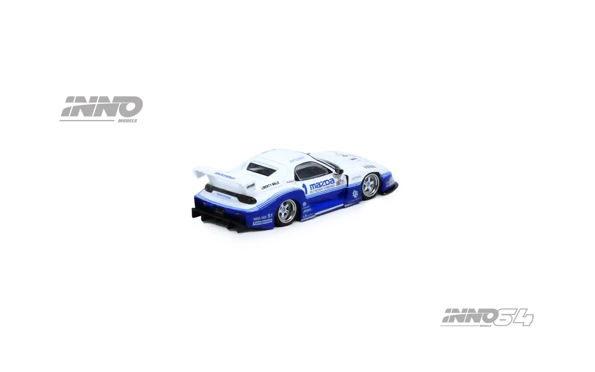 Inno 1/64 Mazda RX7 (FD3S) LB-SUPER SILHOUETTE Hong Kong Toy Car Salon 2024 Special Edition IN64-LBWKRX7-06 - Thumbnail