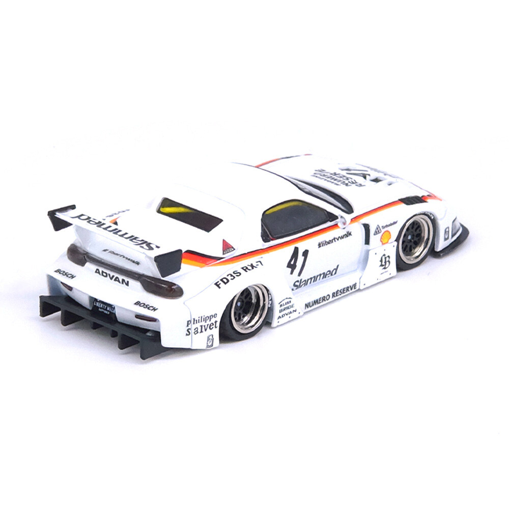 Inno 1/64 MAZDA RX7 (FD3S) LB-SUPER SILHOUETTE IN64-LBWK-RX7-02 - Thumbnail