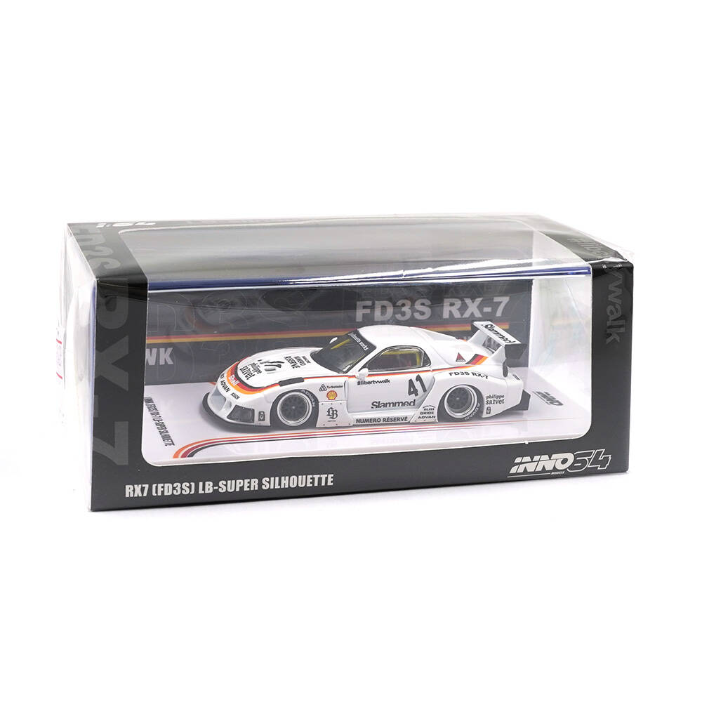 Inno 1/64 MAZDA RX7 (FD3S) LB-SUPER SILHOUETTE IN64-LBWK-RX7-02