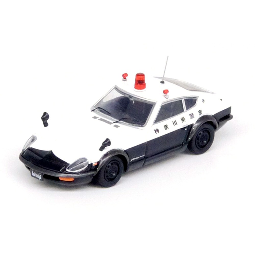 Inno 1/64 NISSAN FAIRLADY 240ZG (HS30) JAPANESE POLICE CAR IN64-240ZG-JPC - Thumbnail