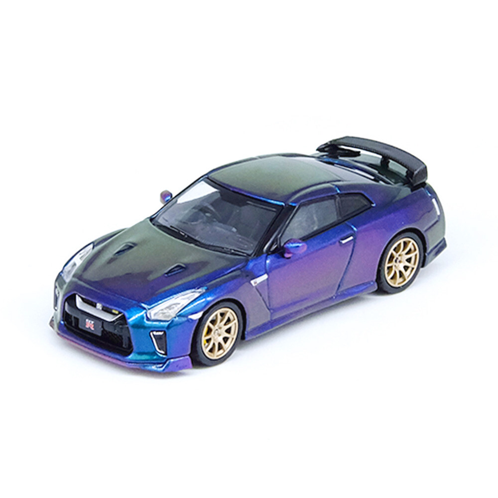 Inno 1/64 NISSAN GT-R (R35) T-SPEC Midnight Purple IN64-R35TS-MP - Thumbnail