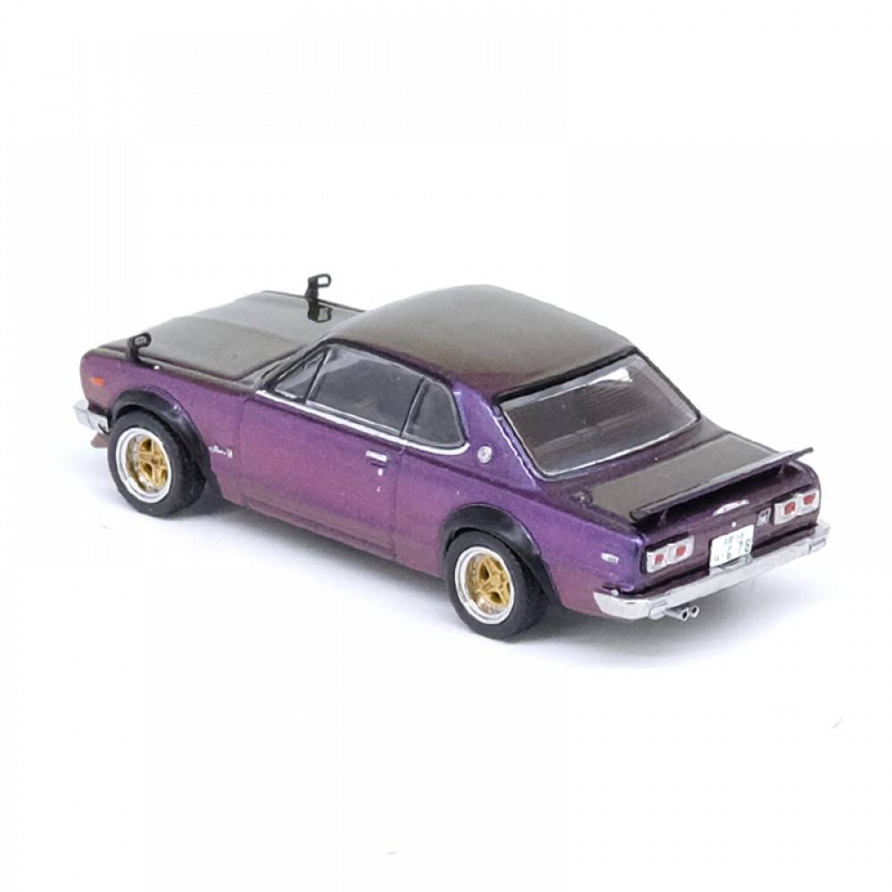 Inno 1/64 NISSAN SKYLINE 2000 GT-R (KPGC10) Midnight Purple II IN64-KPGC10-MPII