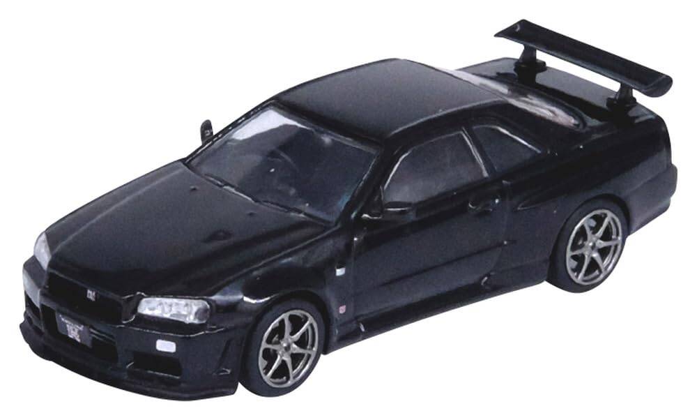 Inno 1/64 NISSAN SKYLINE GT-R (R34) V-SPEC II BLACK IN64-R34VS-BLA