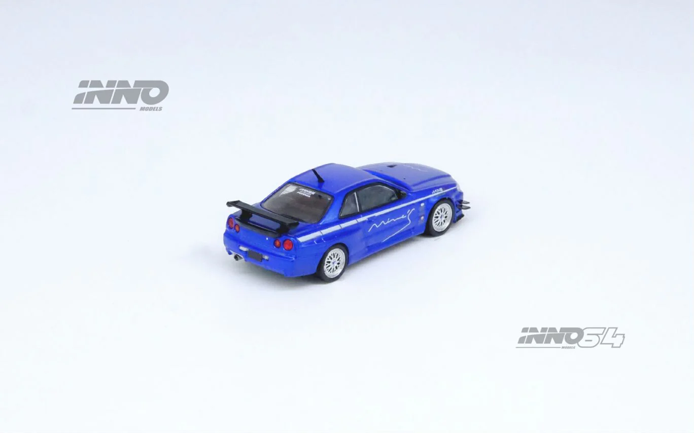 Inno 1/64 Nissan Skyline GT-R (R34) V-SPEC Tuned by 