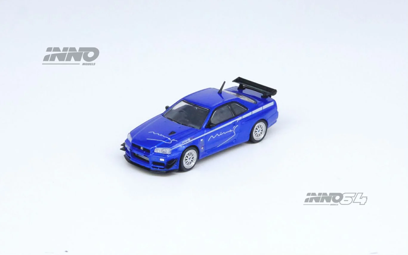 Inno 1/64 Nissan Skyline GT-R (R34) V-SPEC Tuned by 