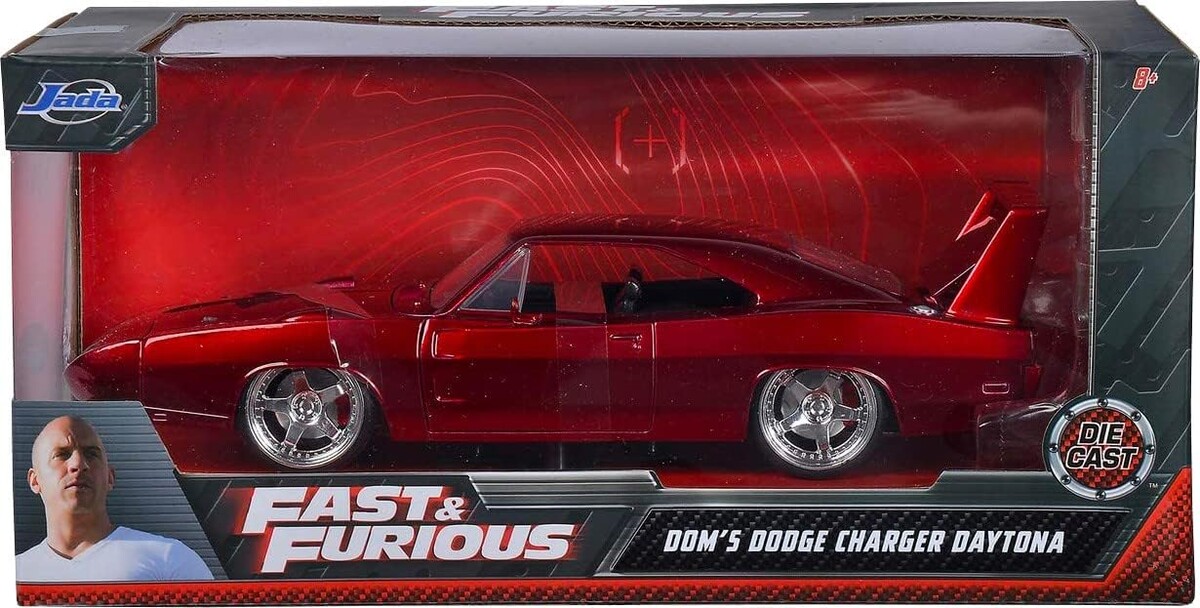 Jada 1:24 Fast & Furious 1969 Dodge Charger Red - Thumbnail