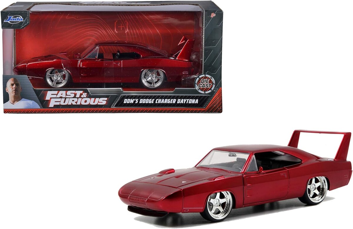 Jada 1:24 Fast & Furious 1969 Dodge Charger Red - Thumbnail