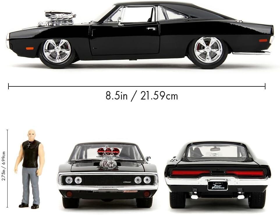 Jada 1/24 Fast & Furious 1970 Dodge Charger 253205006 - Thumbnail