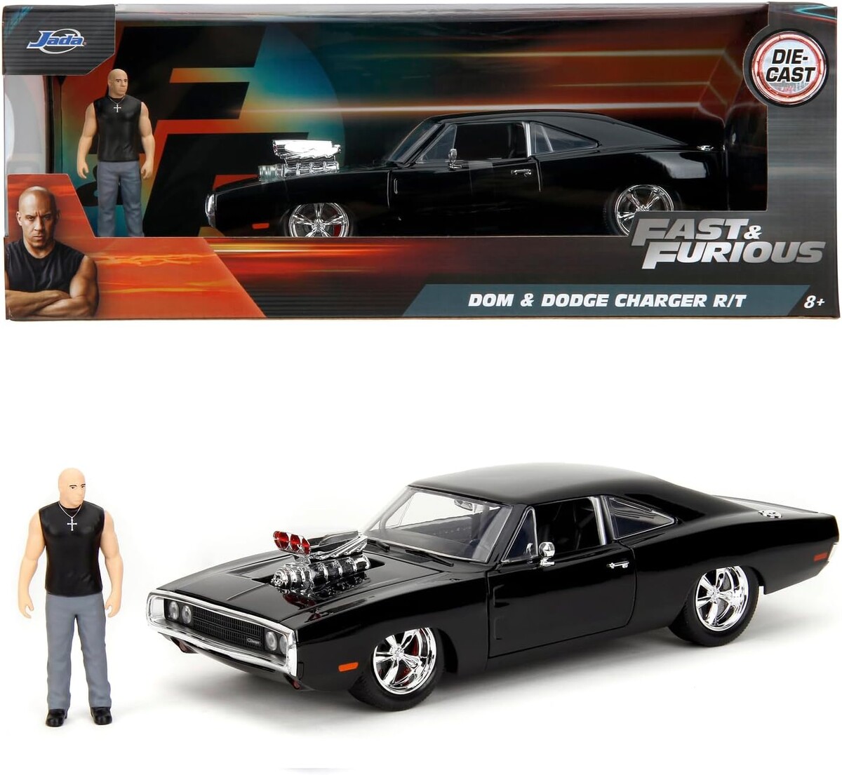 Jada 1/24 Fast & Furious 1970 Dodge Charger 253205006 - Thumbnail