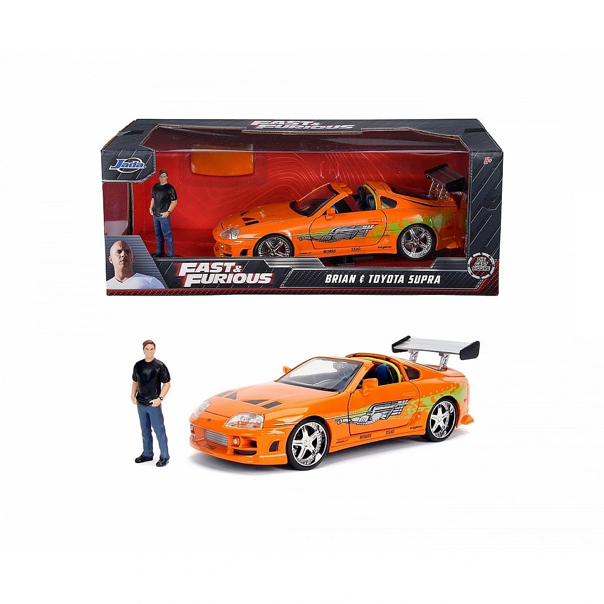 Jada 1:24 Fast & Furious 1995 Toyota Supra (Brian O'Conner)