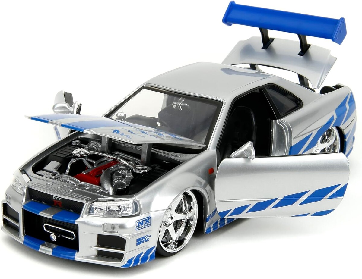 Jada 1/24 Fast & Furious 2002 Nissan Skyline GT-R R34 253203044 - Thumbnail