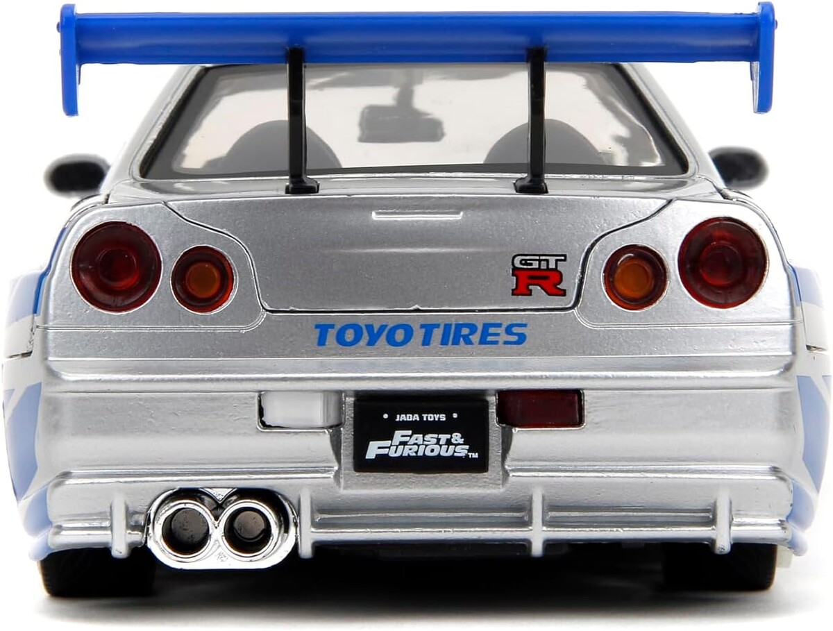 Jada 1/24 Fast & Furious 2002 Nissan Skyline GT-R R34 253203044 - Thumbnail