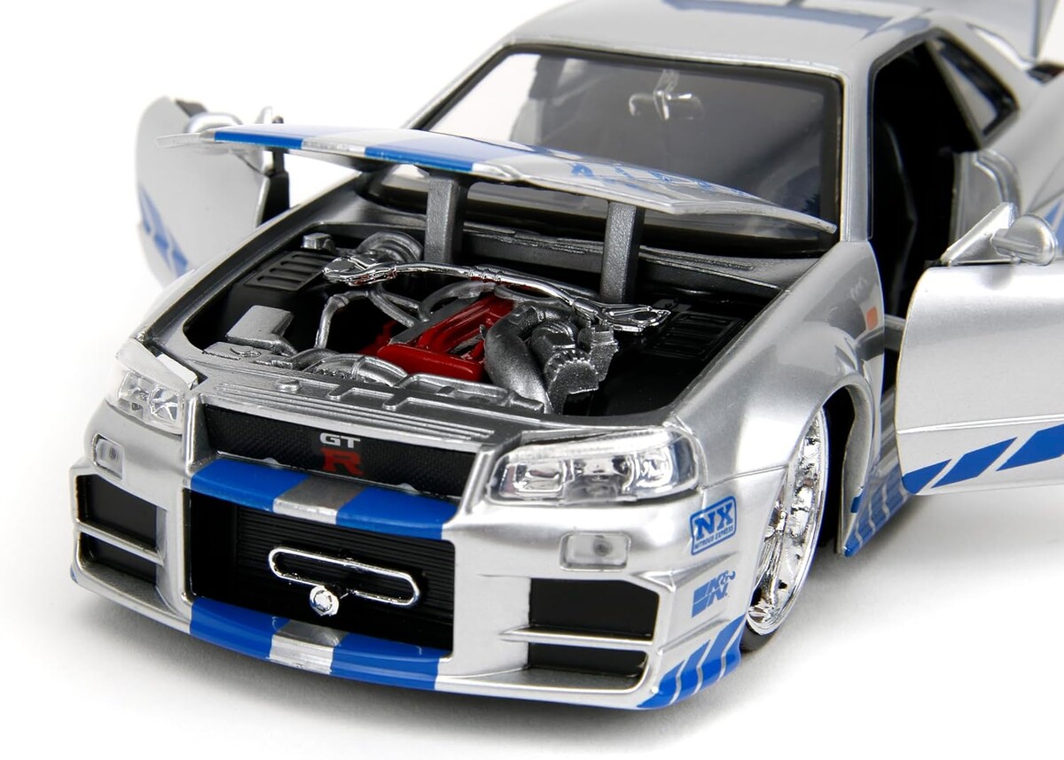 Jada 1/24 Fast & Furious 2002 Nissan Skyline GT-R R34 253203044 - Thumbnail