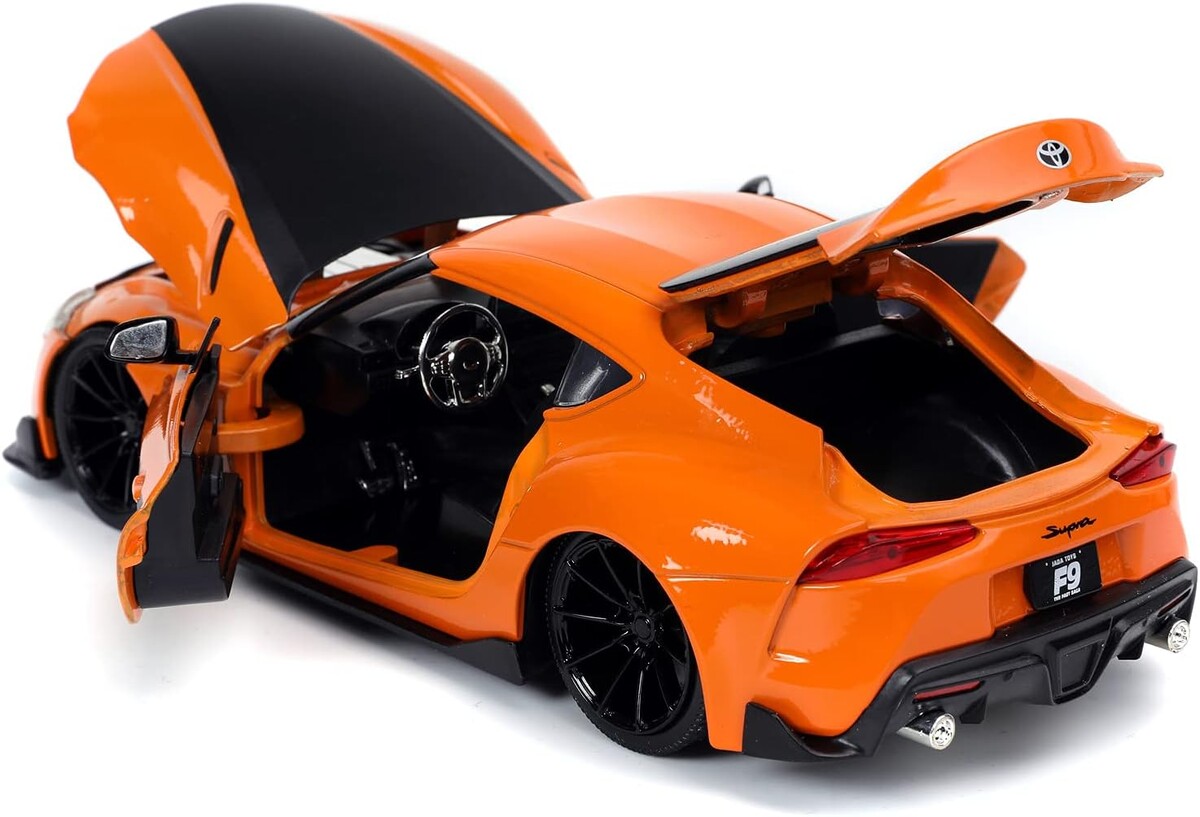 Jada 1:24 Fast & Furious 2020 Toyota Supra Orange - Thumbnail