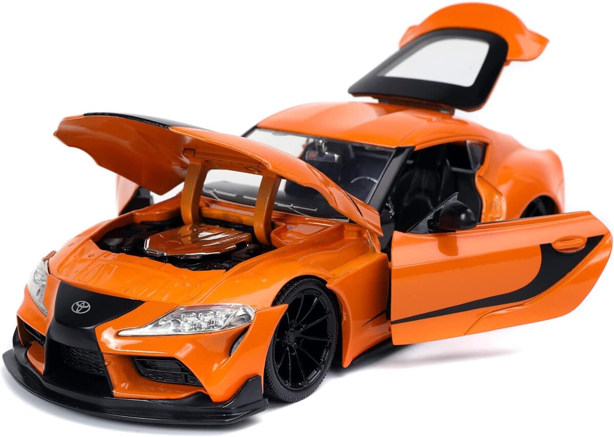 Jada 1:24 Fast & Furious 2020 Toyota Supra Orange - Thumbnail