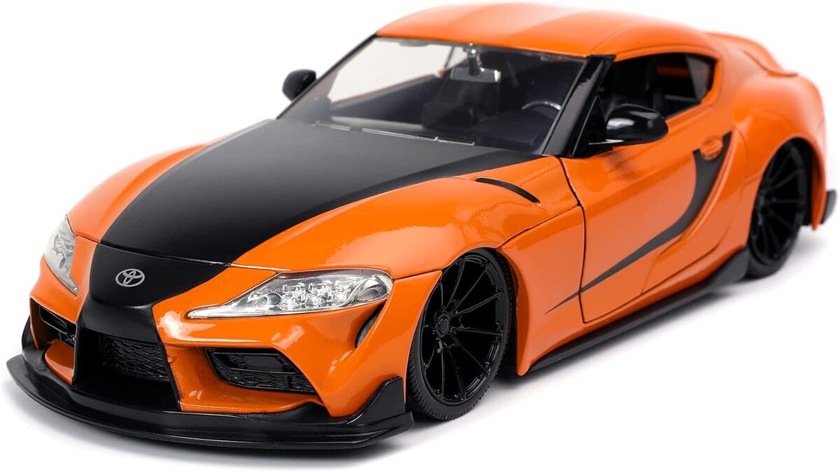 Jada 1:24 Fast & Furious 2020 Toyota Supra Orange - Thumbnail