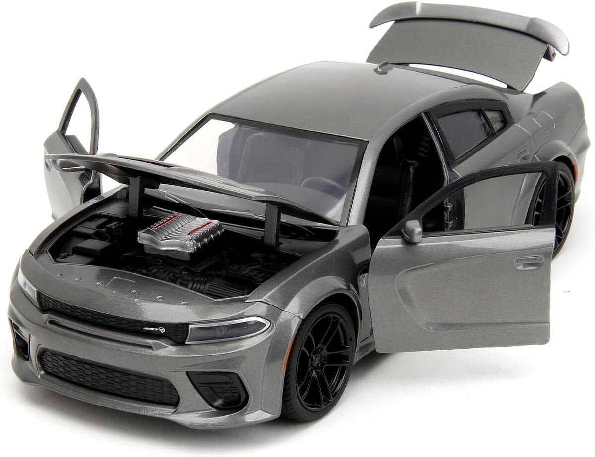 Jada 1:24 Fast & Furious 2021 Dodge Charger Grey - Thumbnail