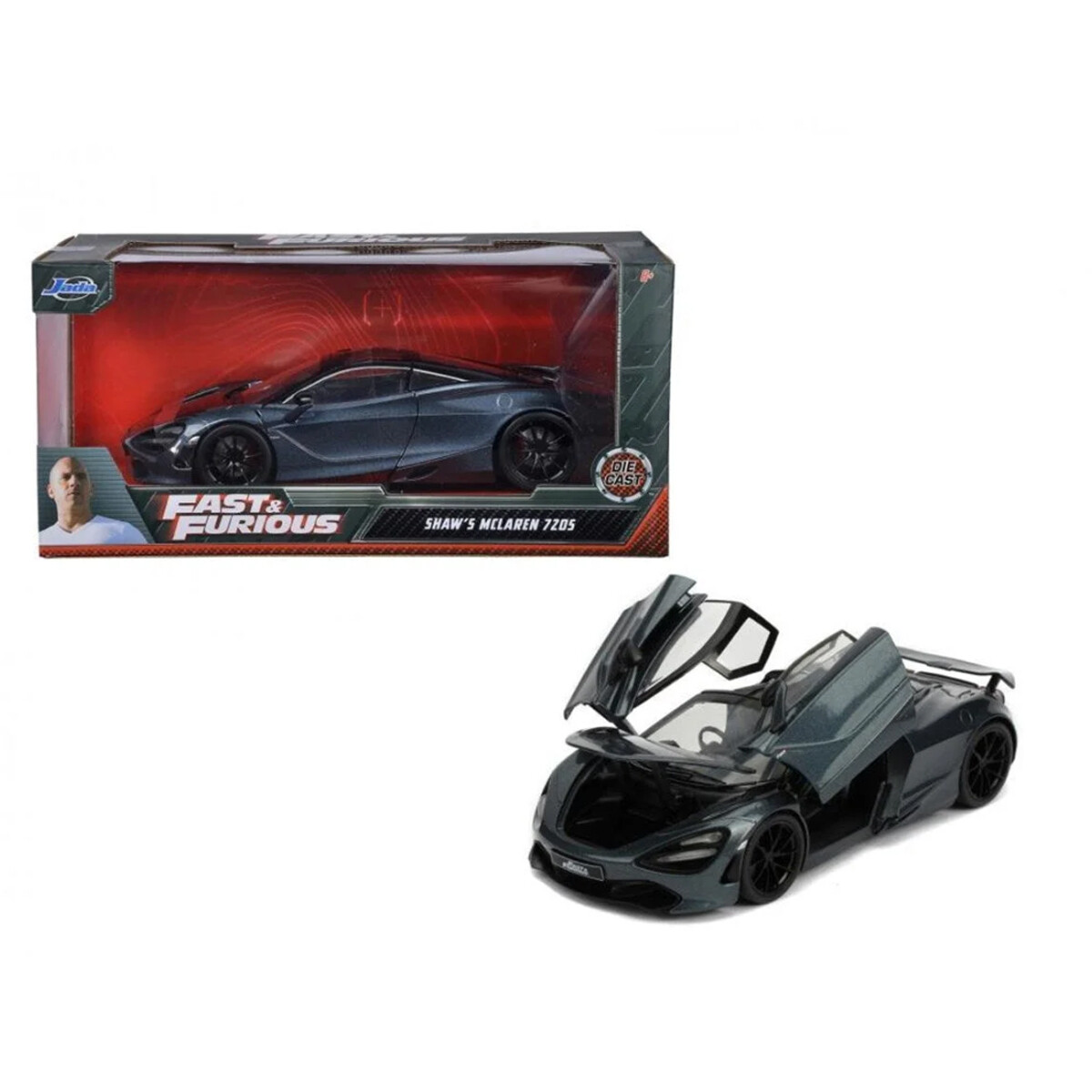 Jada 1/24 Fast & Furious Shaw's McLaren 720S 253203036 - Thumbnail