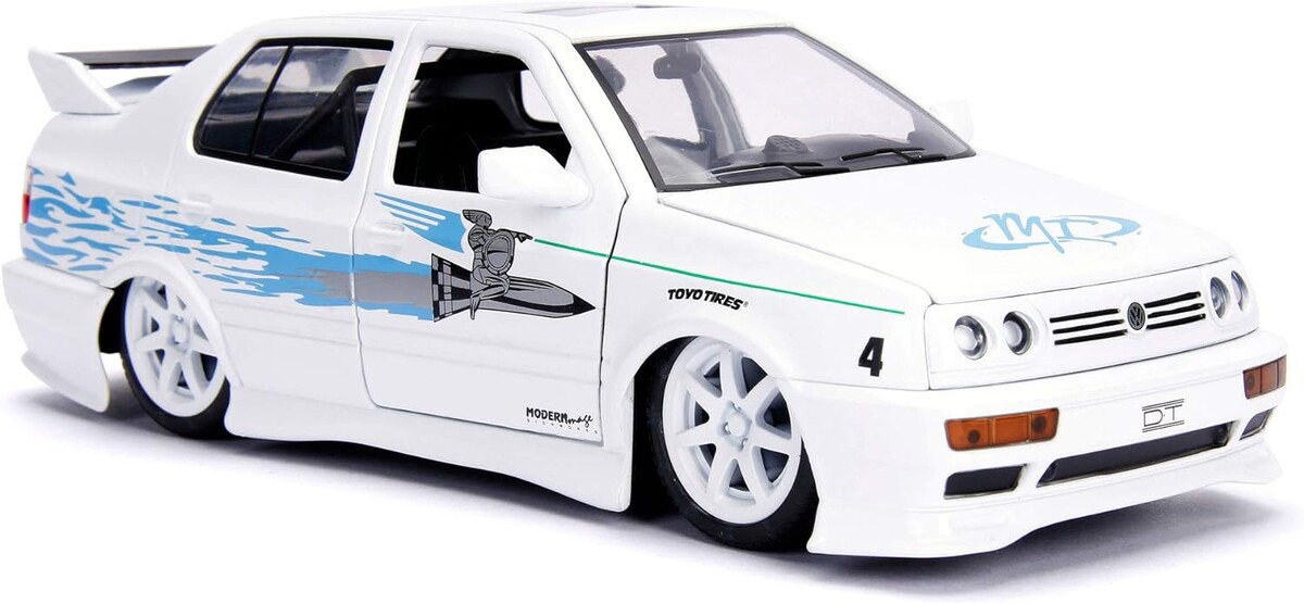 Jada 1:24 Fast&Furious 1995 Volkswagen Jetta White 4006333067105 - Thumbnail