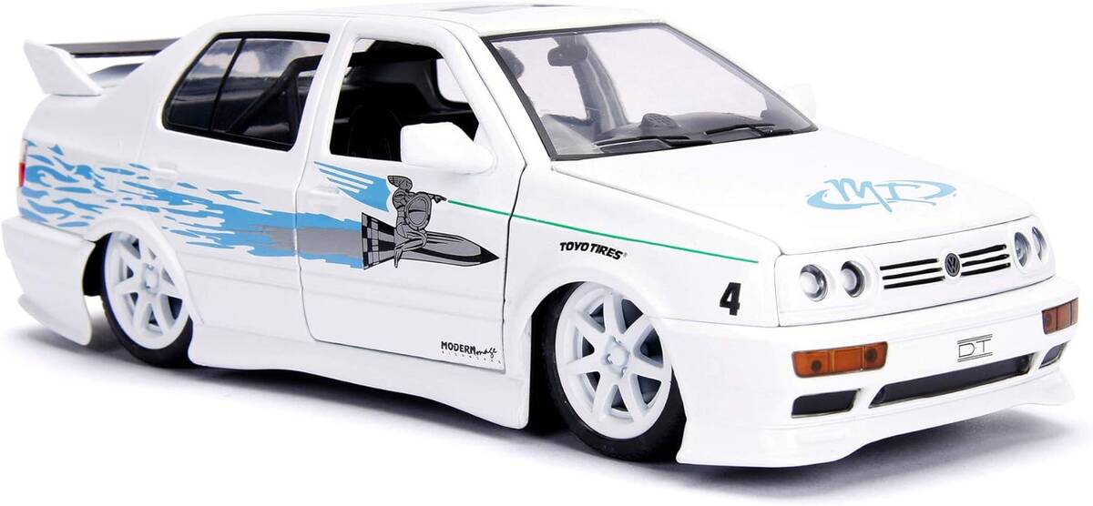 Jada 1:24 Fast&Furious 1995 Volkswagen Jetta White 4006333067105