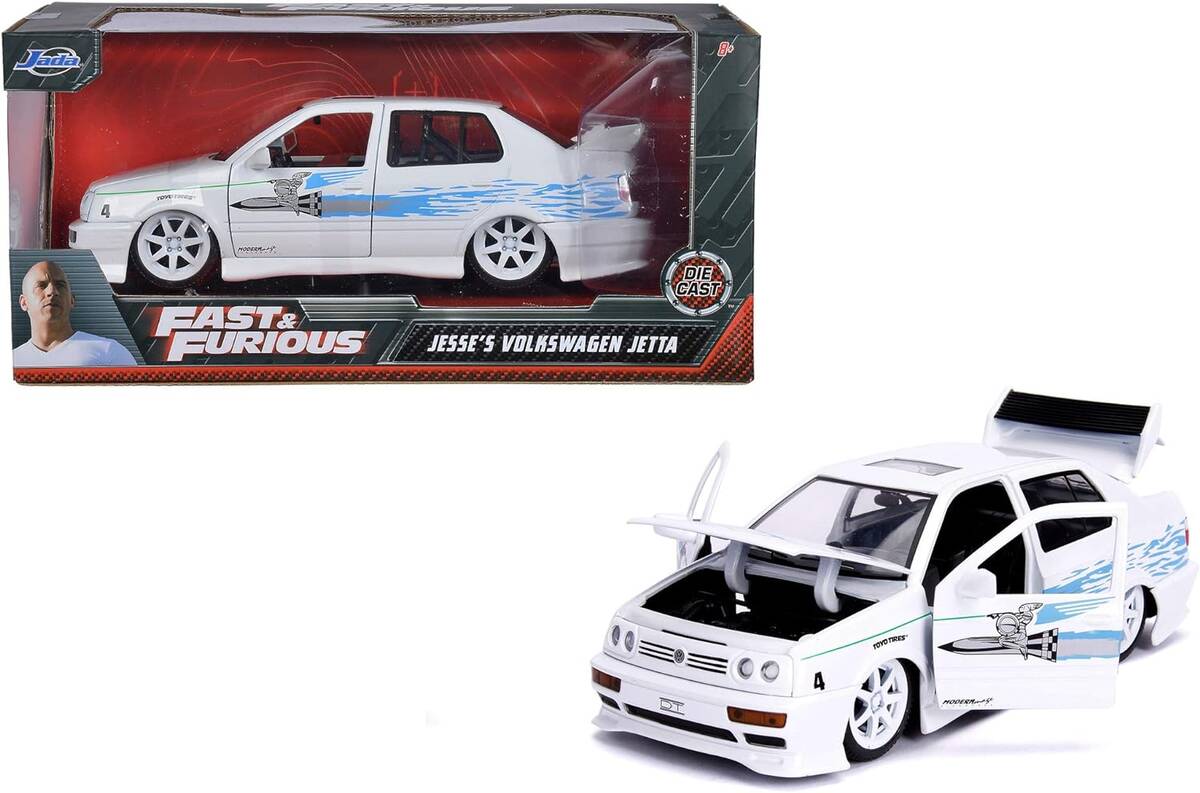 Jada 1:24 Fast&Furious 1995 Volkswagen Jetta White 4006333067105