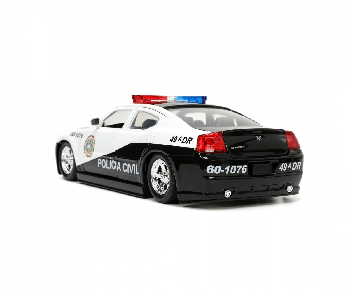 Jada 1:24 F&F 2006 Dodge Charger Police - Thumbnail