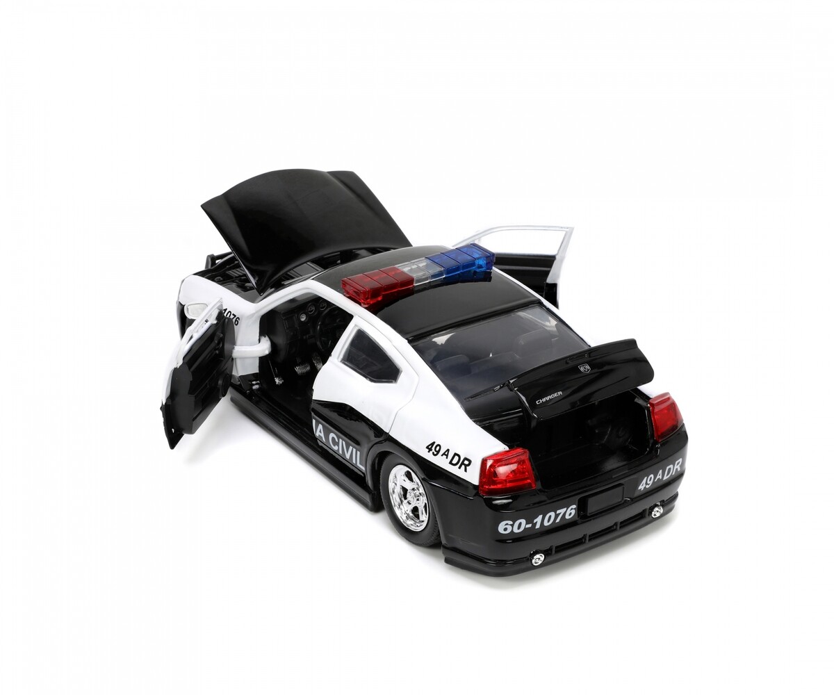 Jada 1:24 F&F 2006 Dodge Charger Police - Thumbnail