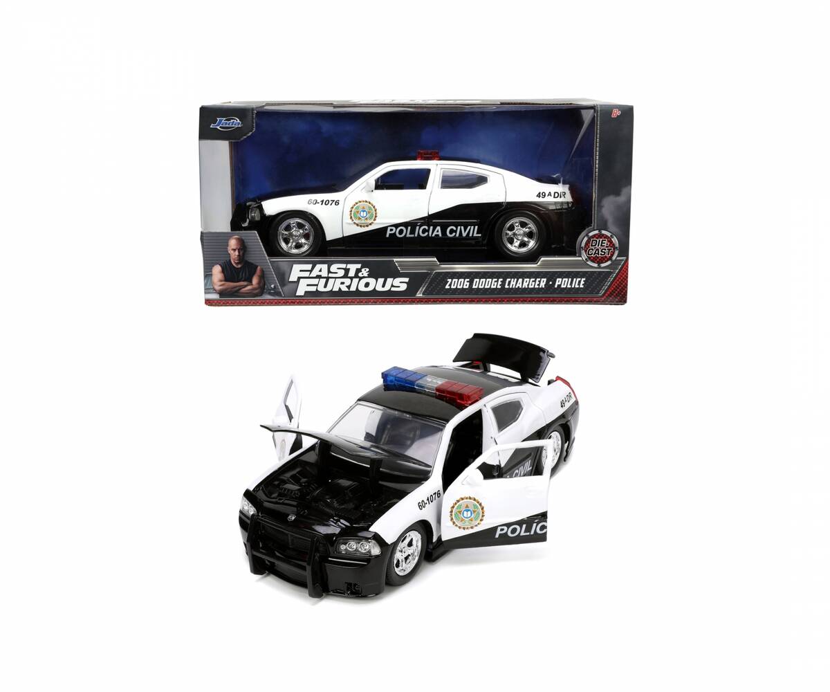 Jada 1:24 F&F 2006 Dodge Charger Police