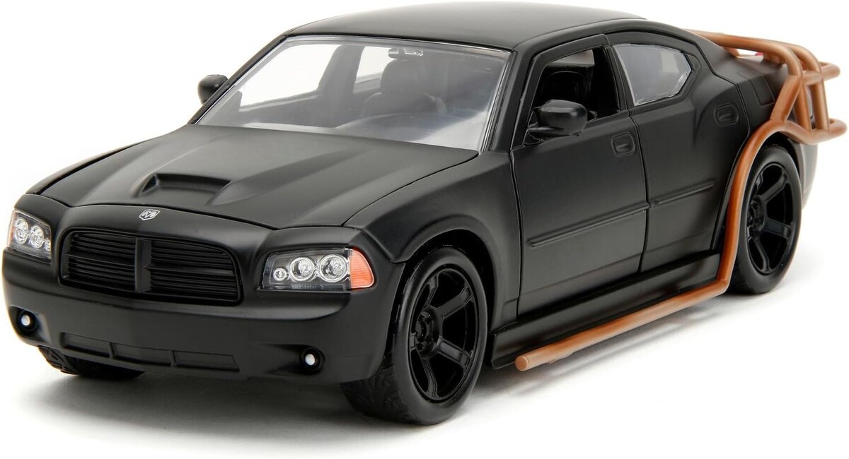 Jada 1:24 F&F Dodge Charger Heist Car Black - Thumbnail