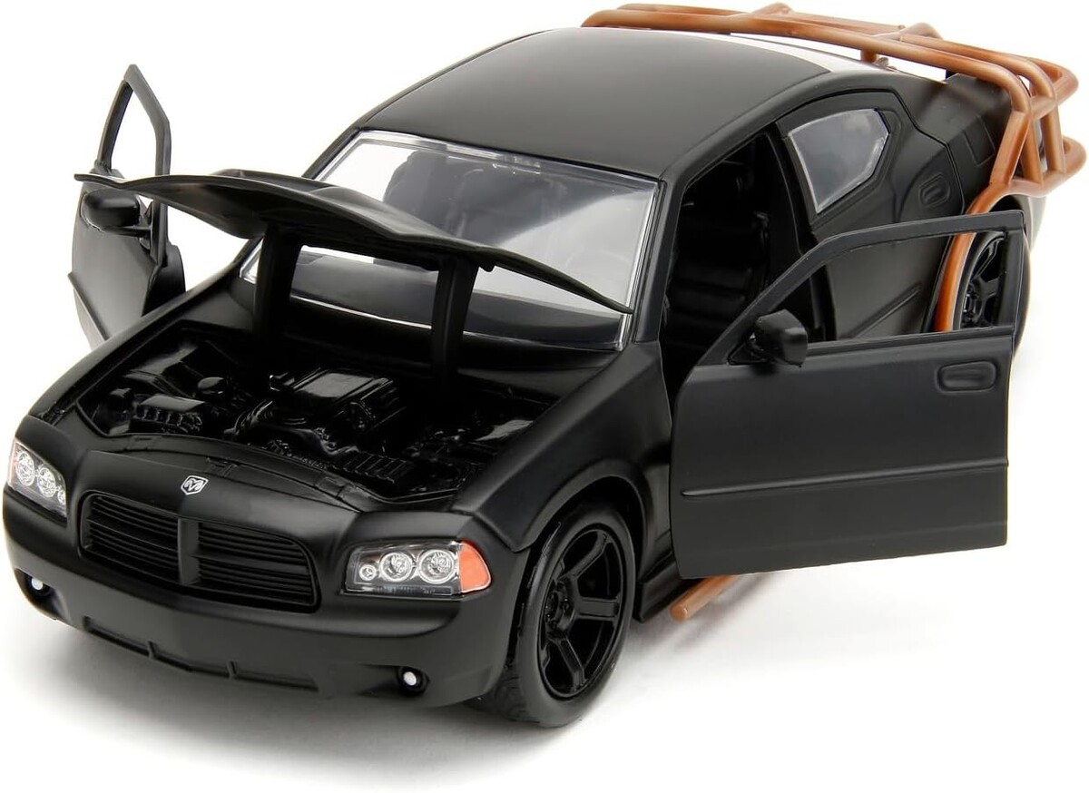 Jada 1:24 F&F Dodge Charger Heist Car Black - Thumbnail