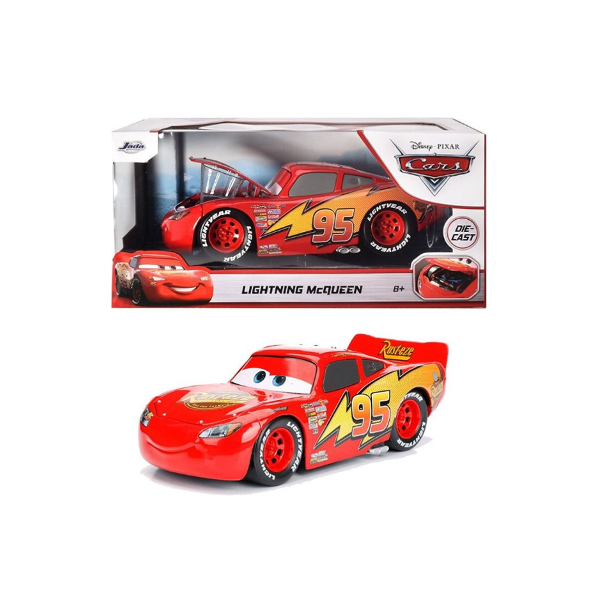 Jada 1/24 Lightning McQueen 253084000 - Thumbnail