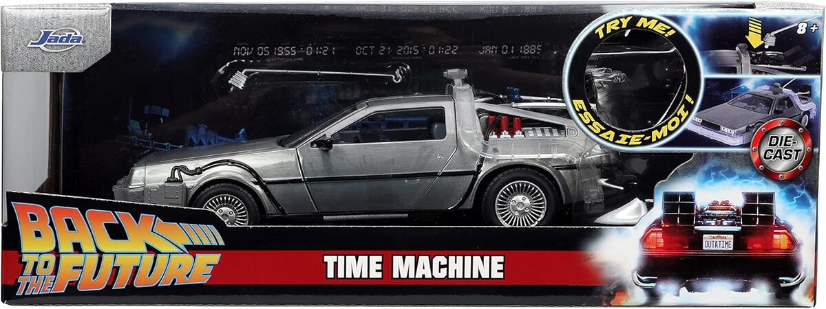 Jada 1:24 Time Machine Back to the Future 1 - Thumbnail