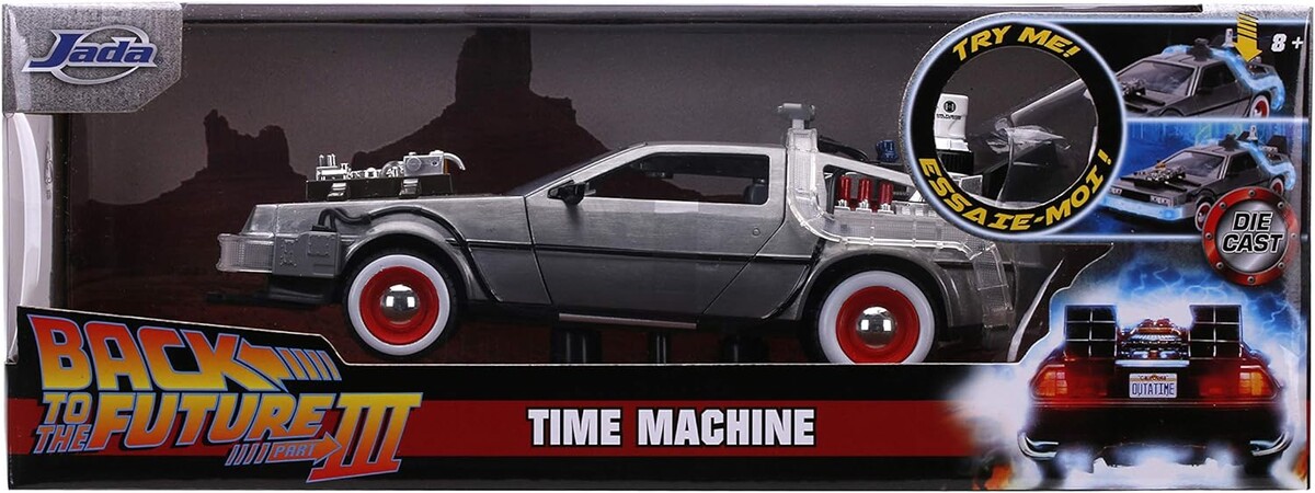 Jada 1:24 Time Machine (Back to the Future 3) - Thumbnail