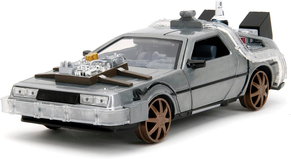 Jada 1:24 Time Machine (Back to the Future 3) Brown - Thumbnail