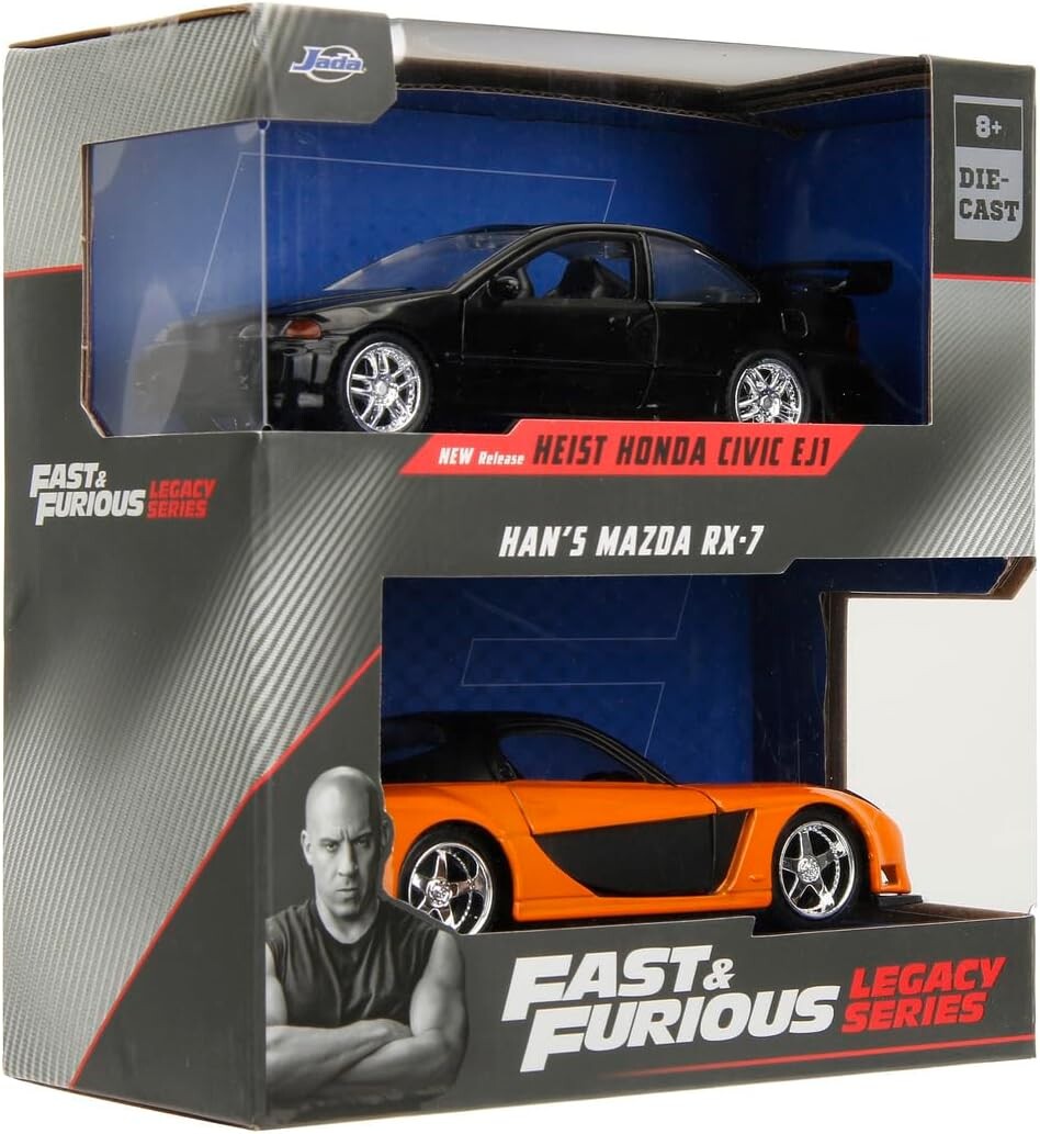 Jada 1/32 F&F Legacy Series Twin Pack 253202011 - Thumbnail