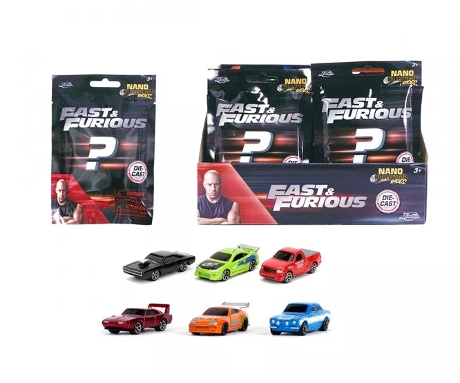 Jada Fast & Furious Blind Pack Nano Cars (12 Paket)