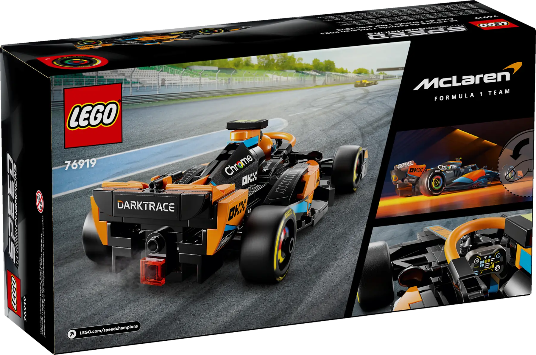 LEGO Speed Champions 2023 McLaren Formula 1 Yarış Arabası 76919