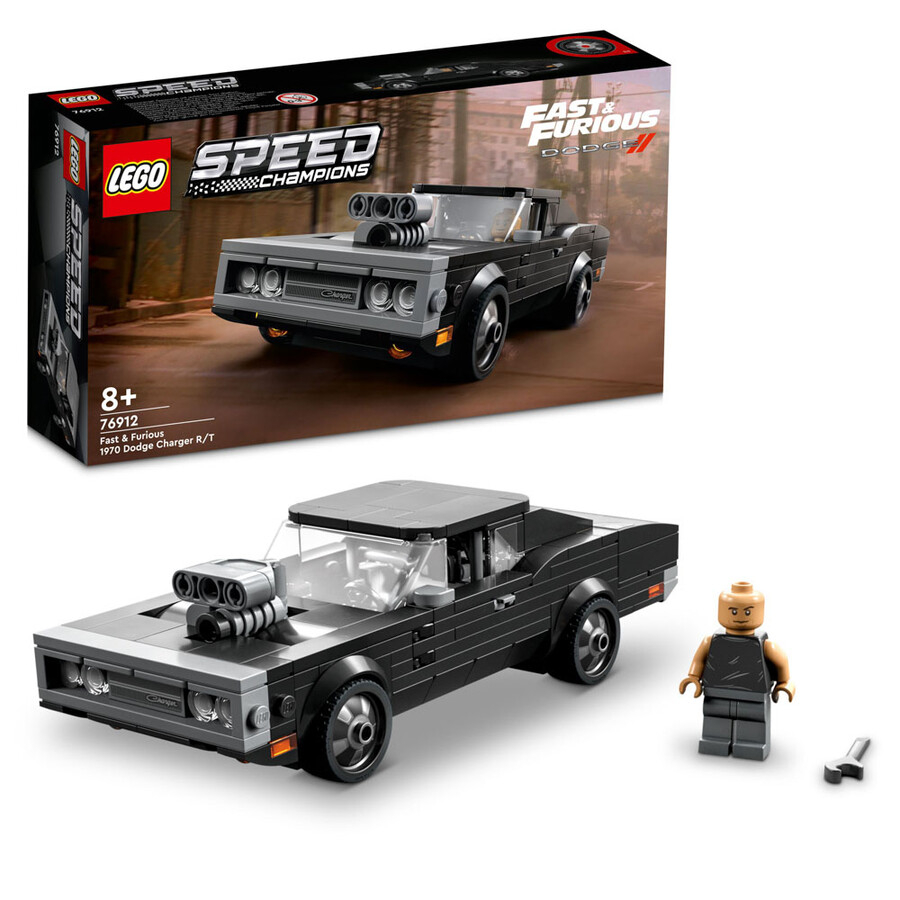 LEGO Speed Champions Fast and Furious 1970 Dodge Charger - Thumbnail