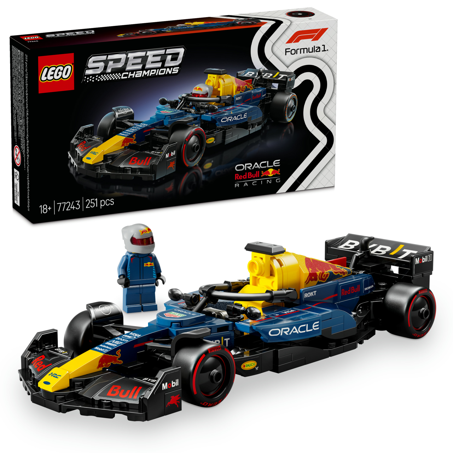 Lego Speed Champions Oracle Red Bull Racing RB20 F1 Yarış Arabası Araç ...