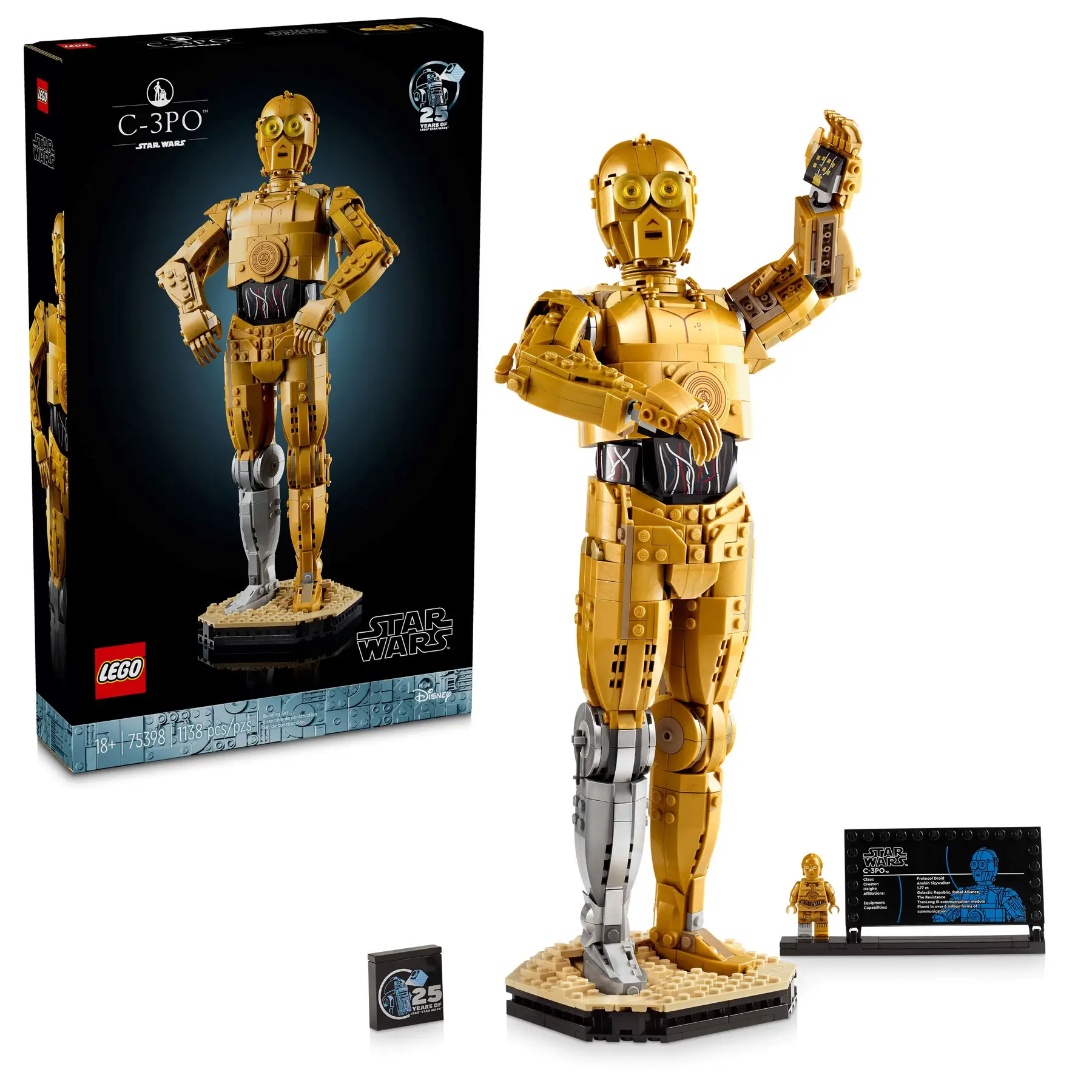 Lego Star Wars C-3PO 75398 - Thumbnail