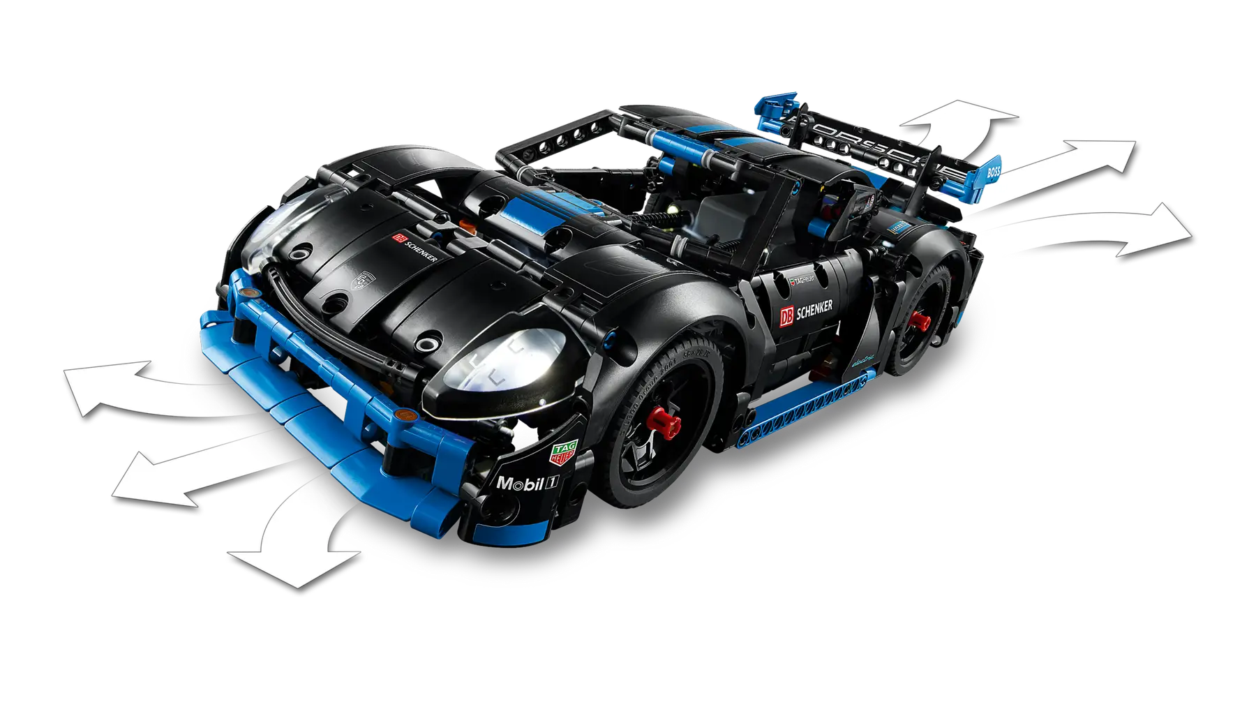 Lego Technic Porsche GT4 e-Performance Yarış Arabası 42176 - Thumbnail