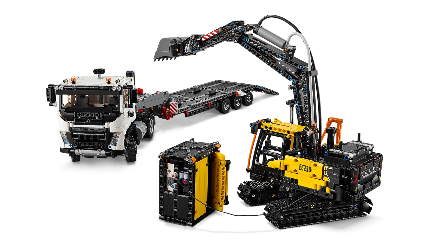 Lego Technic Volvo FMX Kamyon ve EC230 Elektrikli Ekskavatör 42175 - Thumbnail