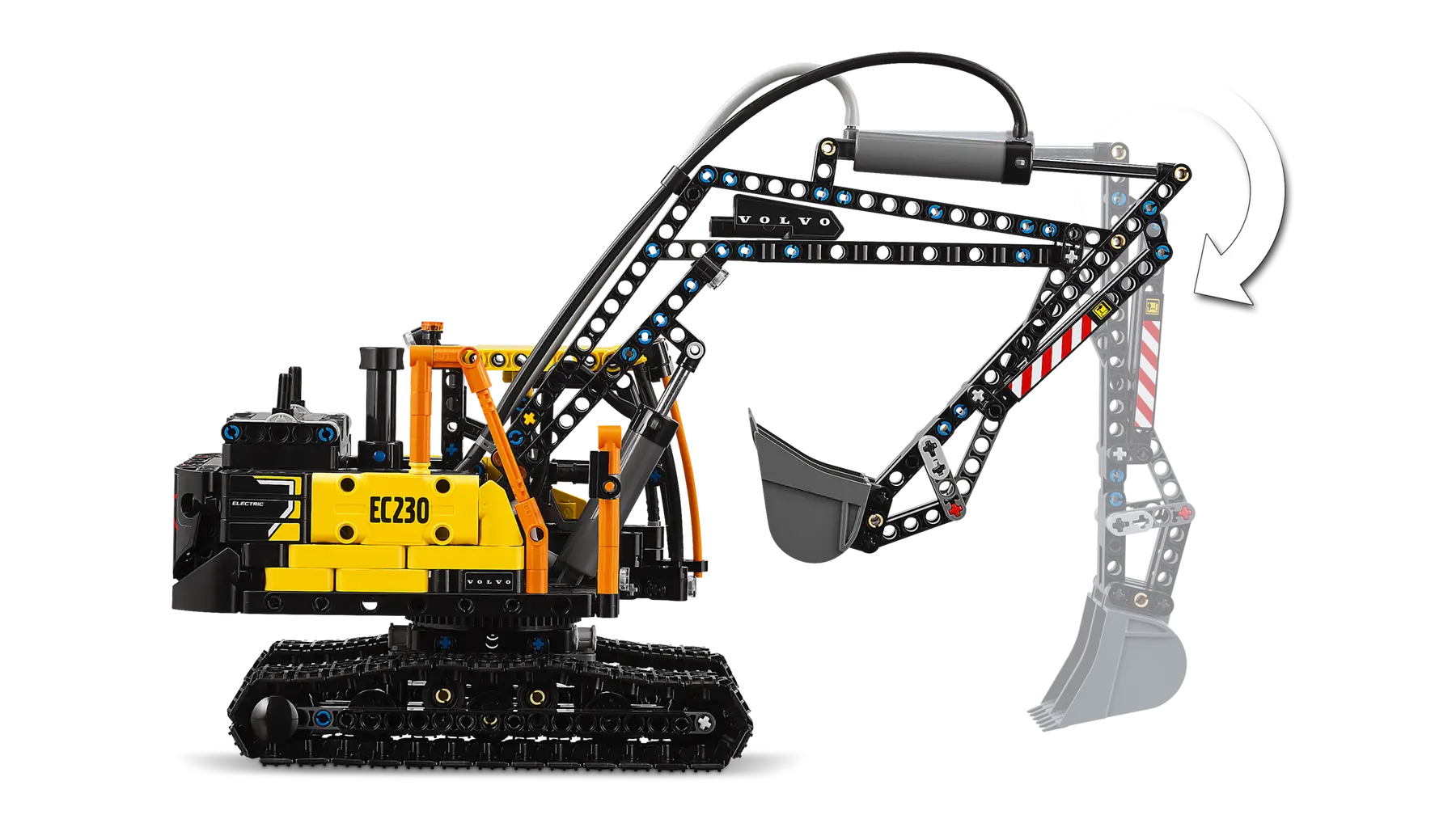 Lego Technic Volvo FMX Kamyon ve EC230 Elektrikli Ekskavatör 42175 - Thumbnail