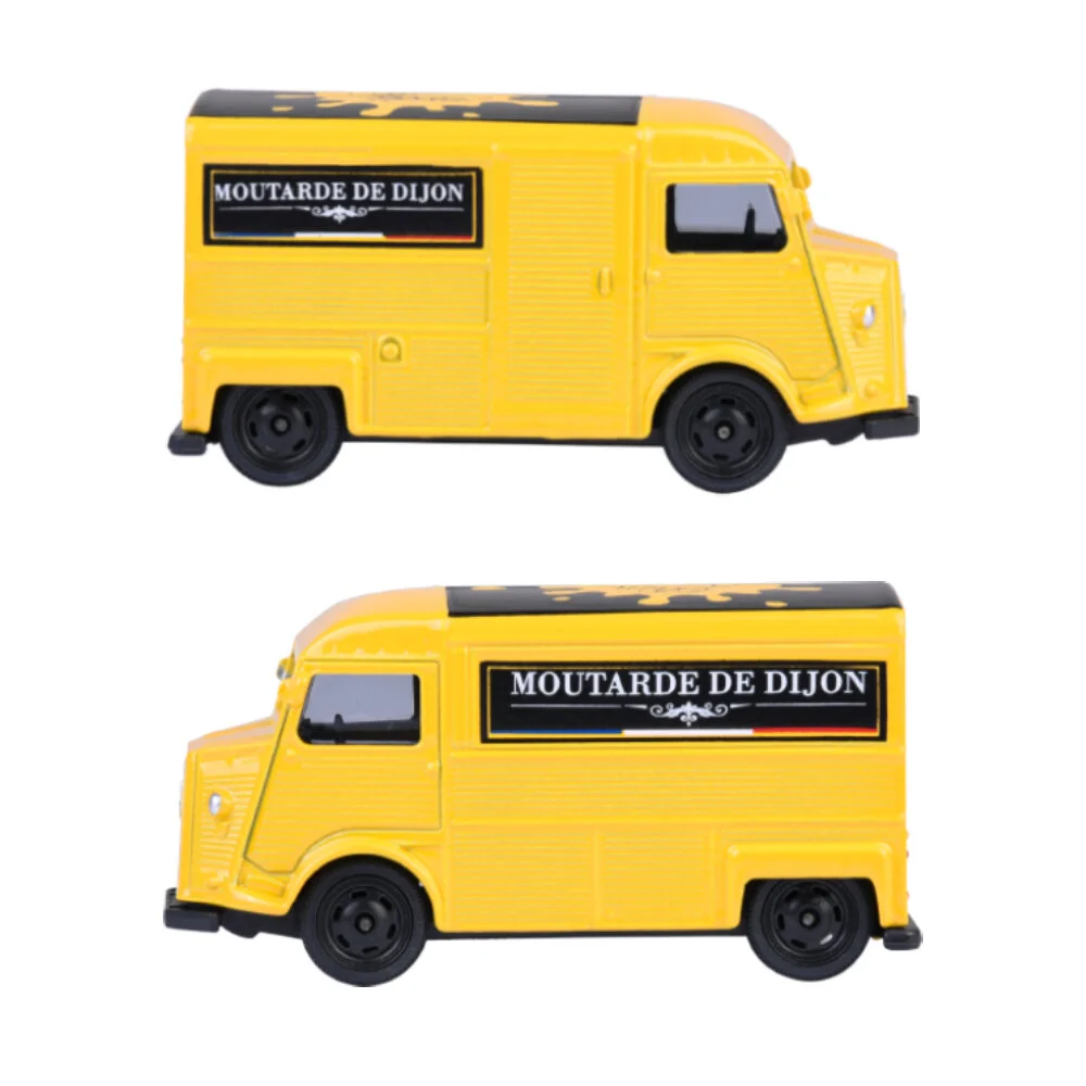 Majorette French Touch Deluxe Cars -Citroen HY (Gelb, Moutard de Dijon)