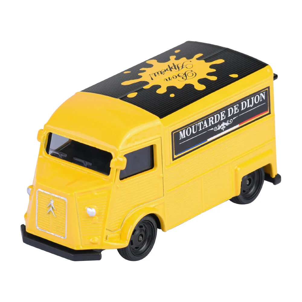 Majorette French Touch Deluxe Cars -Citroen HY (Gelb, Moutard de Dijon) - Thumbnail