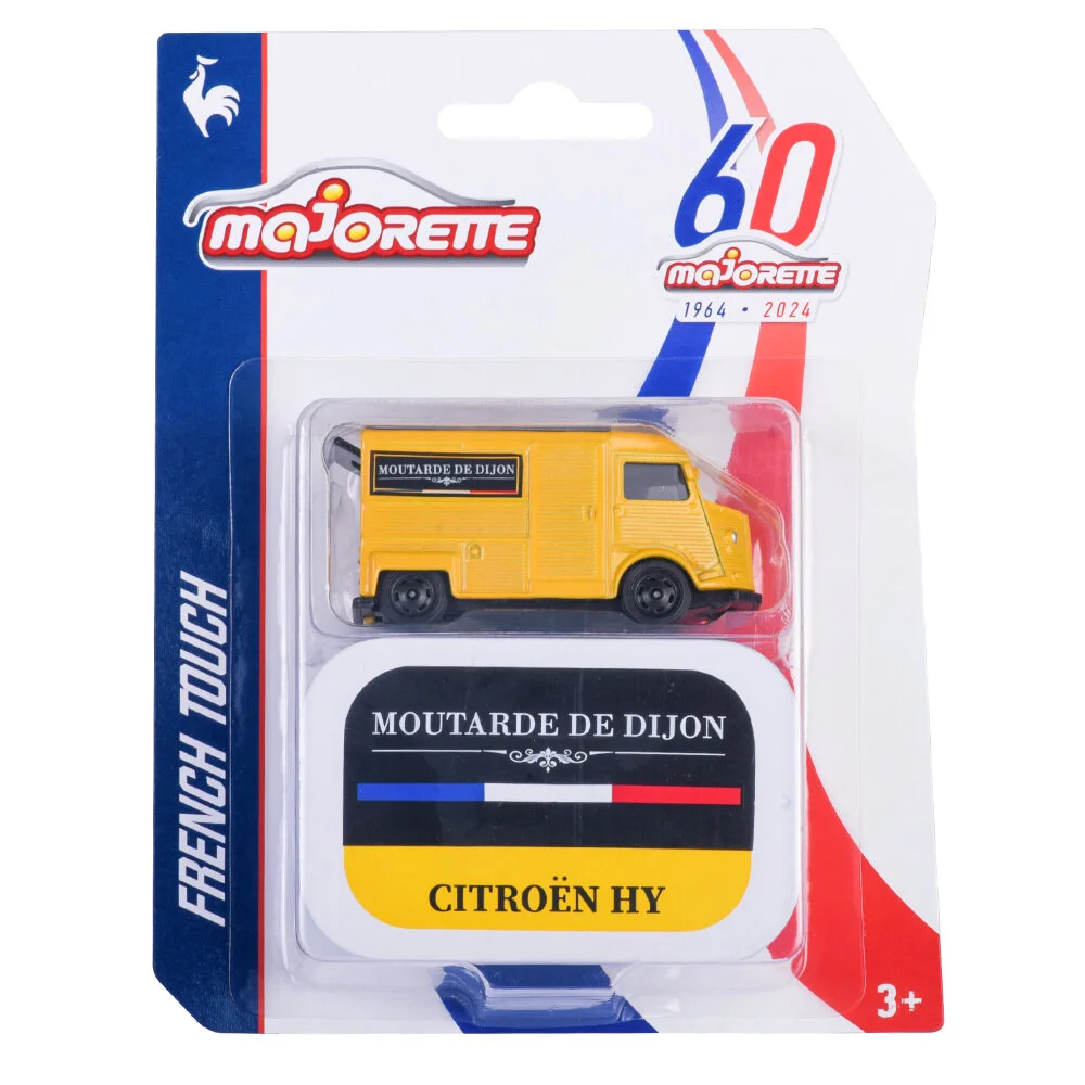 Majorette French Touch Deluxe Cars -Citroen HY (Gelb, Moutard de Dijon) - Thumbnail